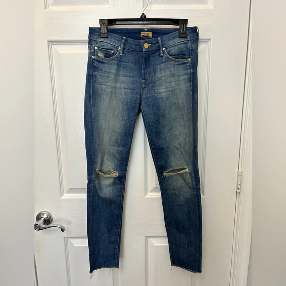 ! MOTHER - Looker Ankle Fray - Wicked and Wild Size 27 - Picture 2 of 8